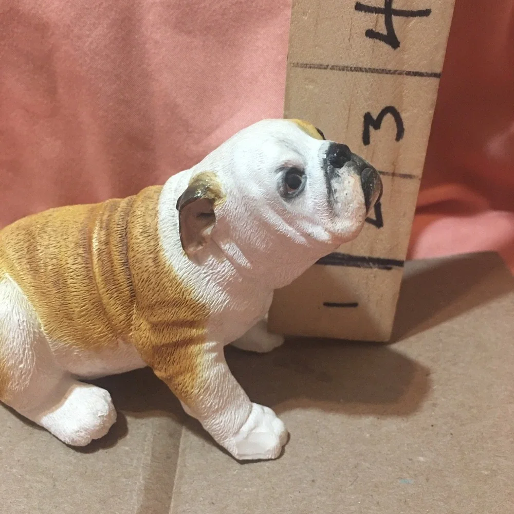 Sherratt & Simpson Adorable Sitting Bulldog Puppy Figurine (Rare) 2003